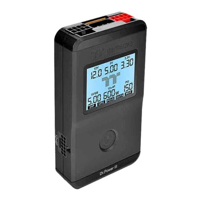 (image for) Thermaltake Dr. Power III Power Supply & Diagnostics Tester upto ATX3.1